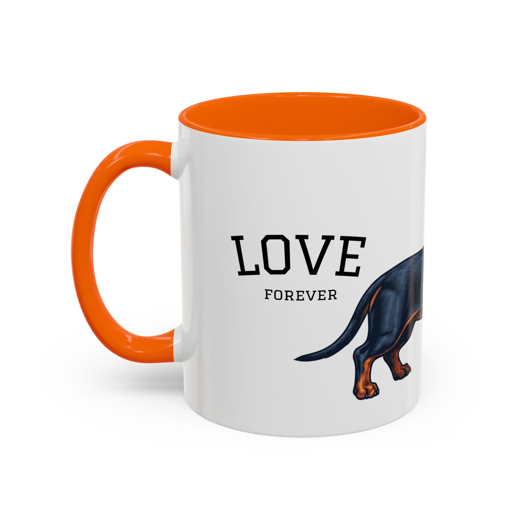 Keramik Tasse "Dackel Love"