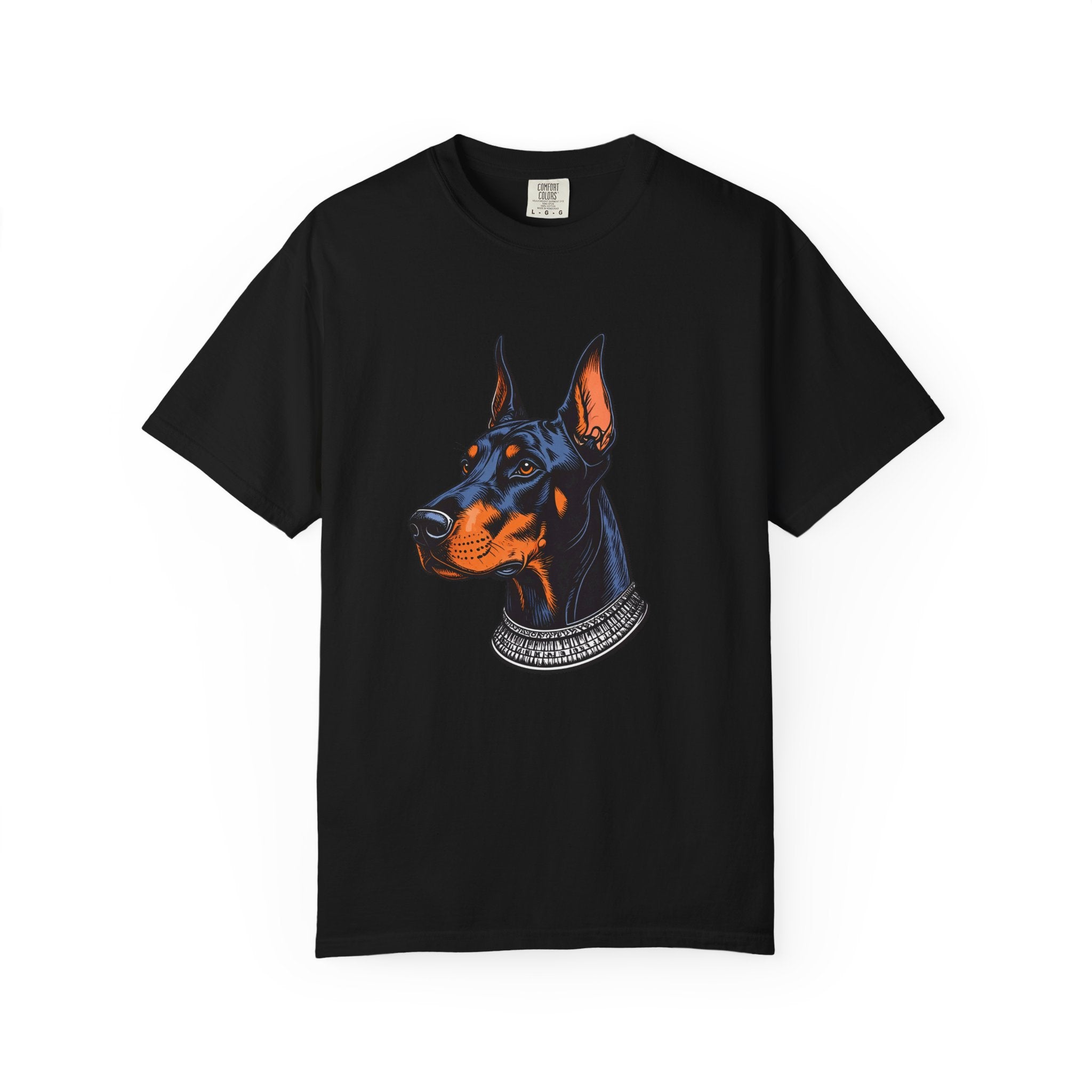 Unisex T-Shirt Dobermannkopf