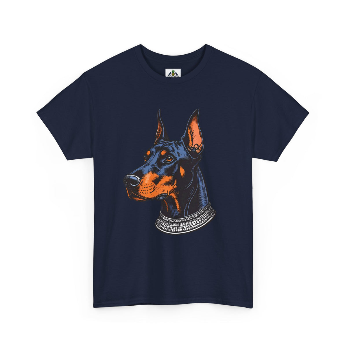 Doberman Portrait T-Shirt — Graphic Dog Lover Tee