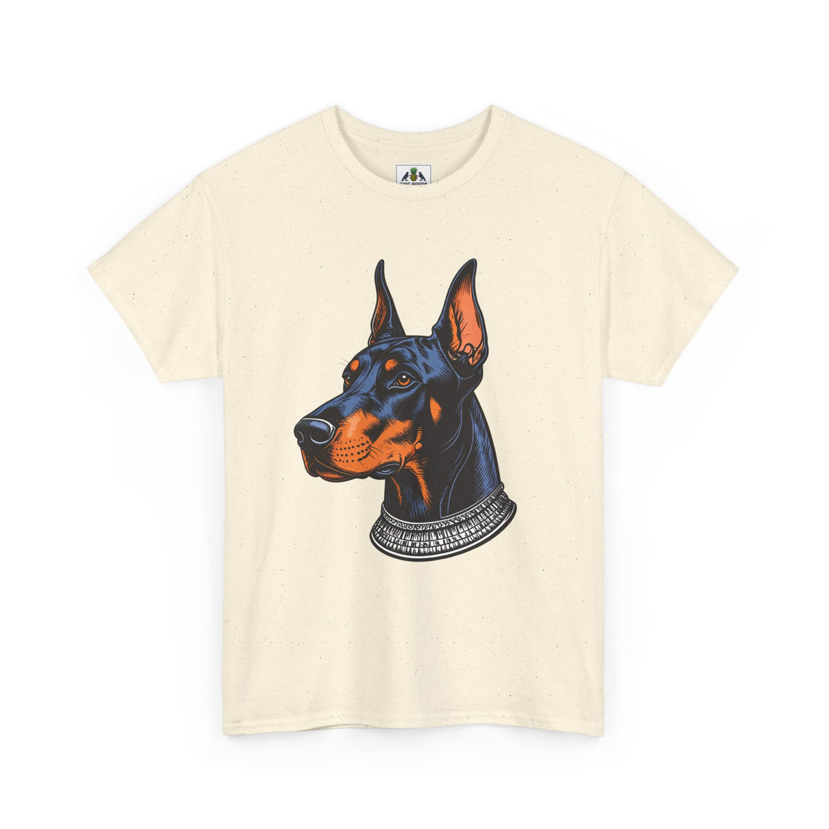 Doberman Portrait T-Shirt — Graphic Dog Lover Tee