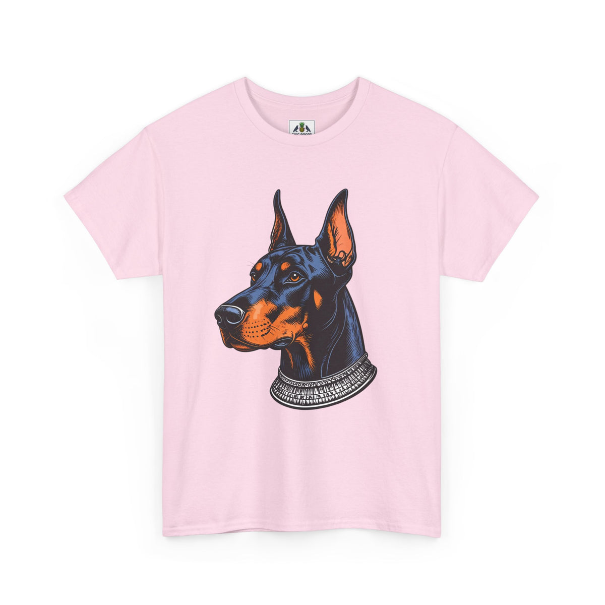 Doberman Portrait T-Shirt — Graphic Dog Lover Tee