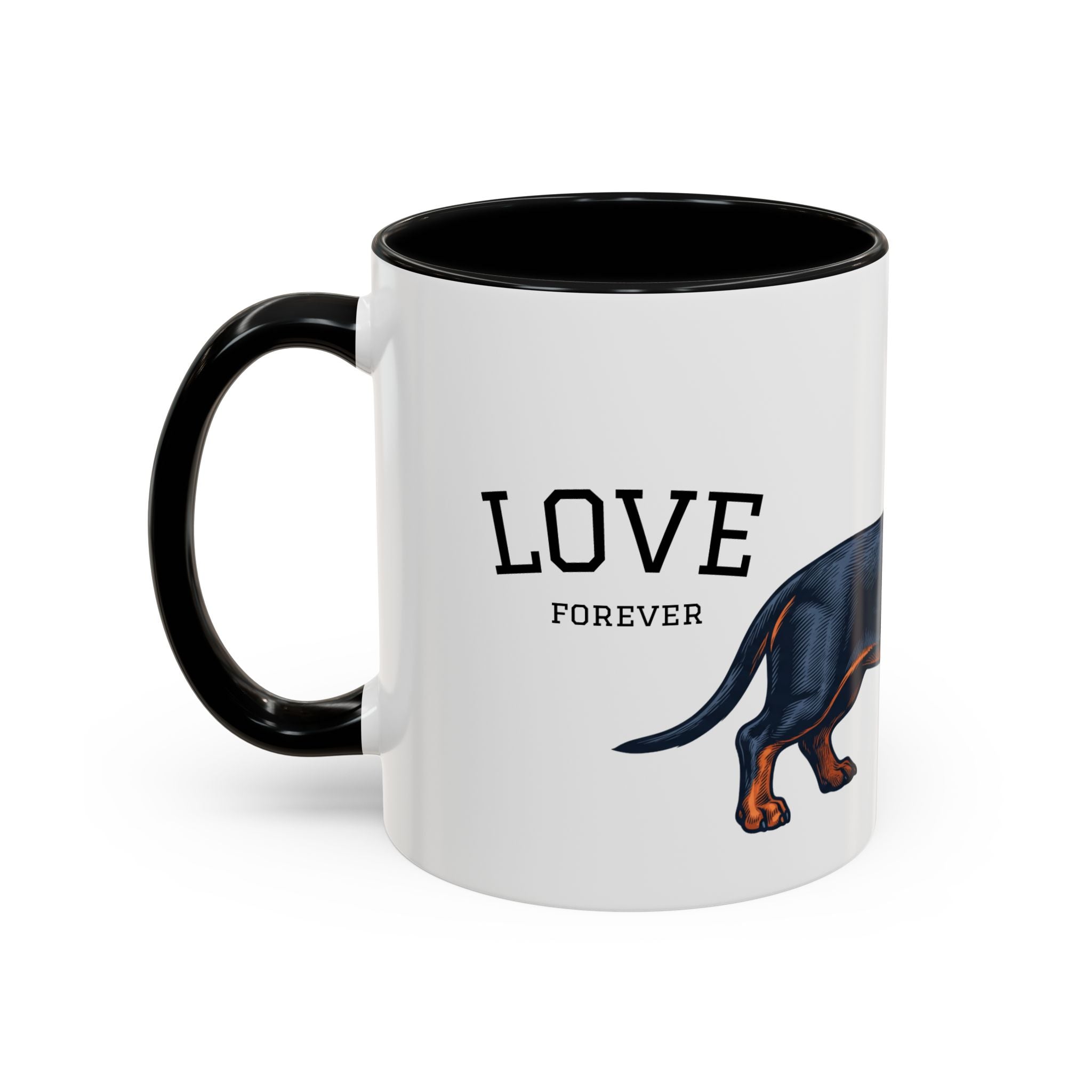 Keramik Tasse "Dackel Love"