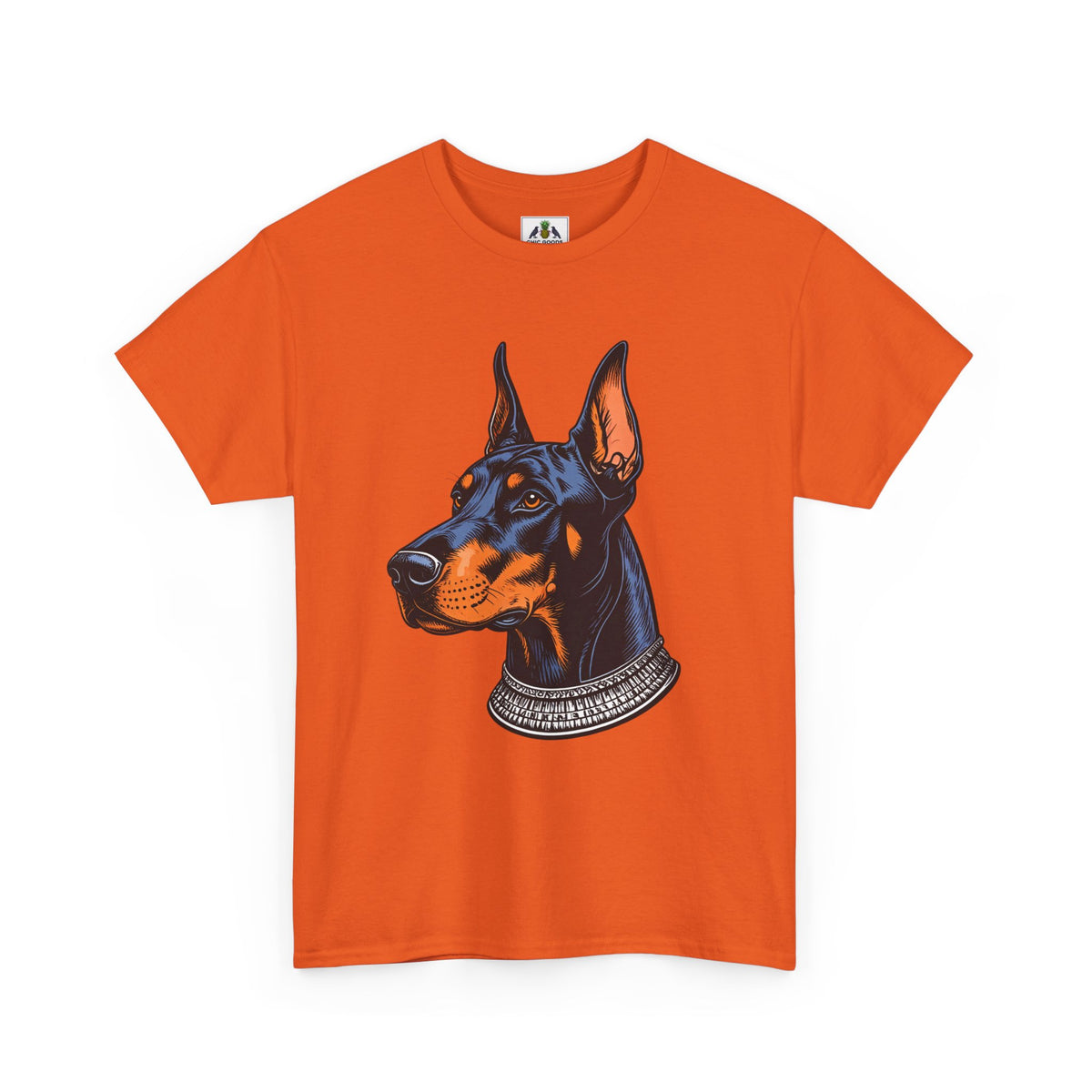 Doberman Portrait T-Shirt — Graphic Dog Lover Tee