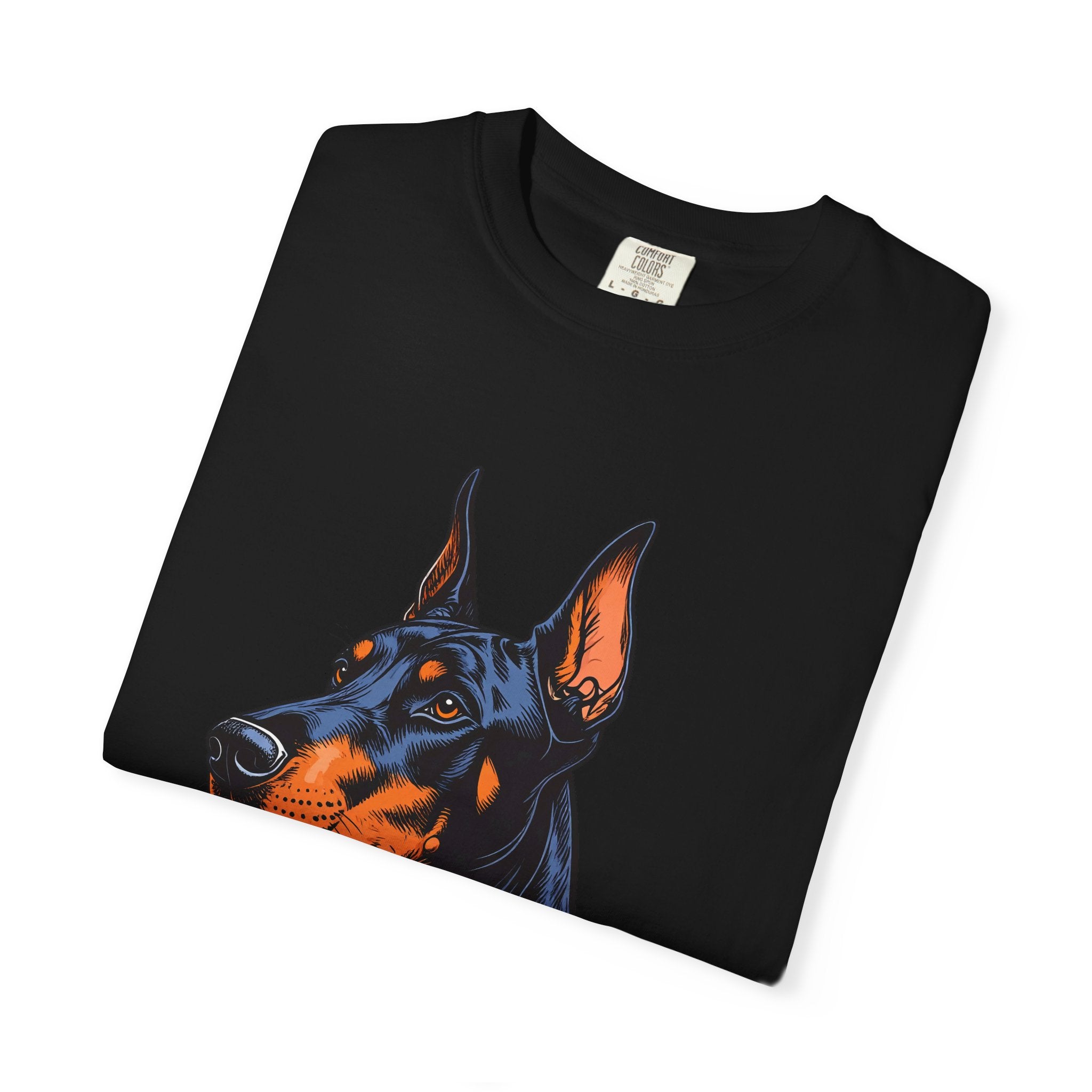 Unisex T-Shirt Dobermannkopf