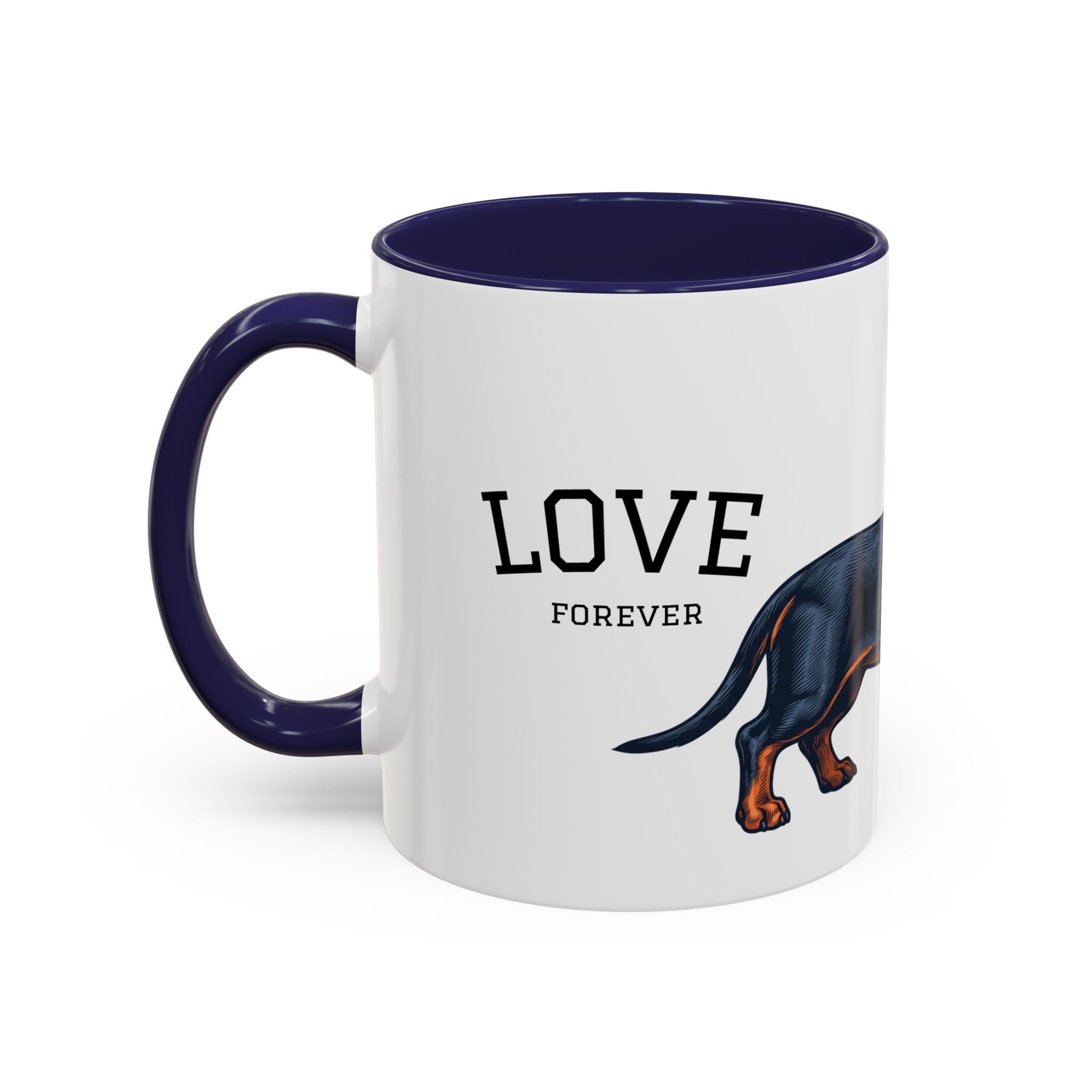 Keramik Tasse "Dackel Love"
