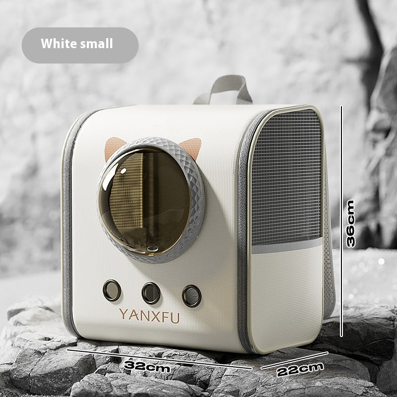 Cat Bag Portable Outdoor Pet Bag Large Capacity Anti-stress