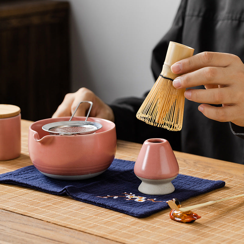 Tea Set Suit 9-piece Japanese Matcha Bowl Tea Set