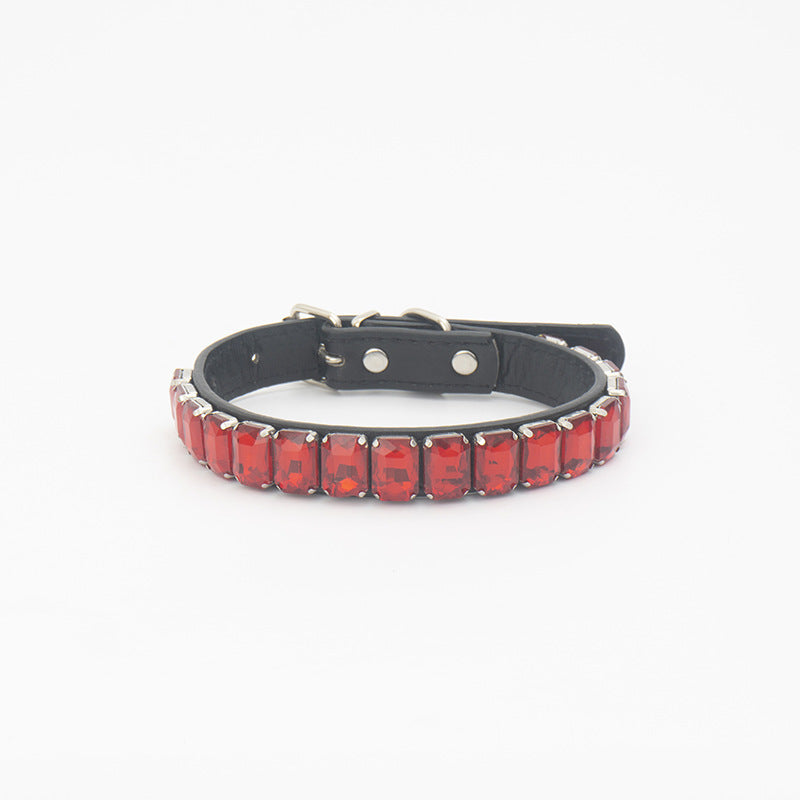 PU Dog  Cat Collar